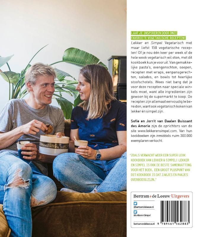 Sofie Chanou; Lekker & Simpel vegetarische gerechten