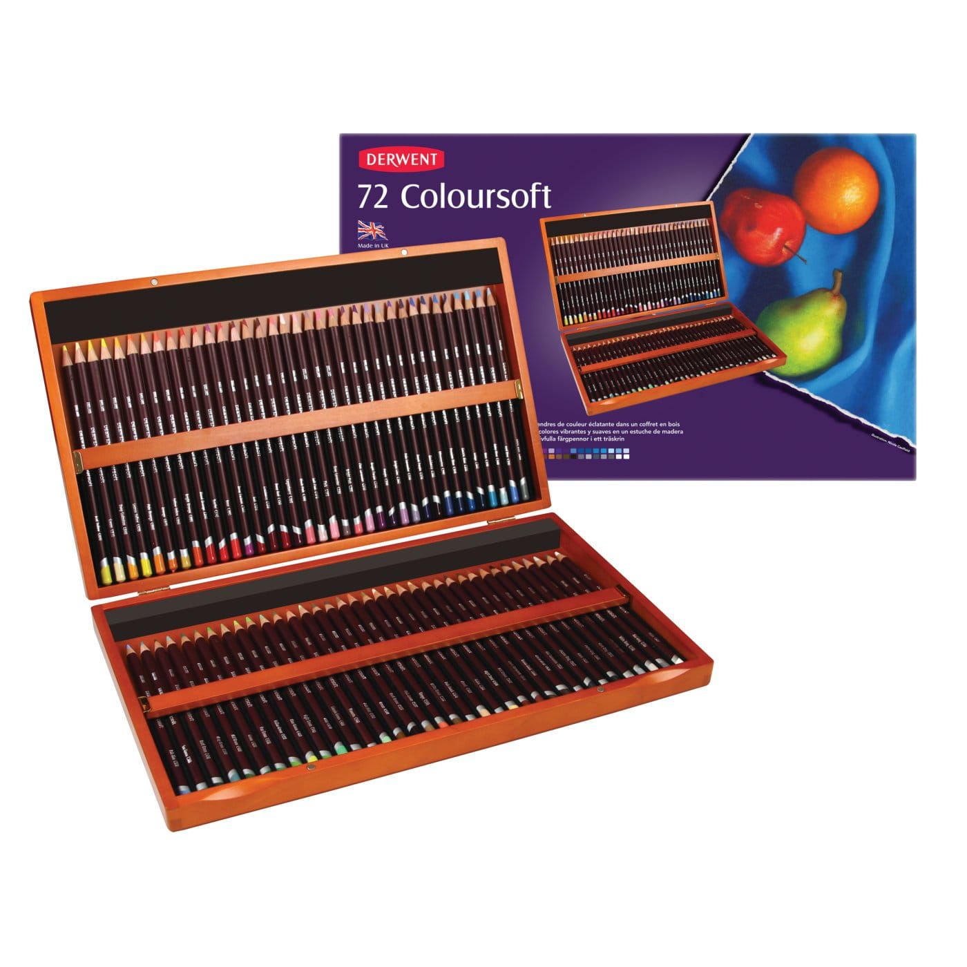 Derwent - Coloursoft Potloden (72 kleuren)