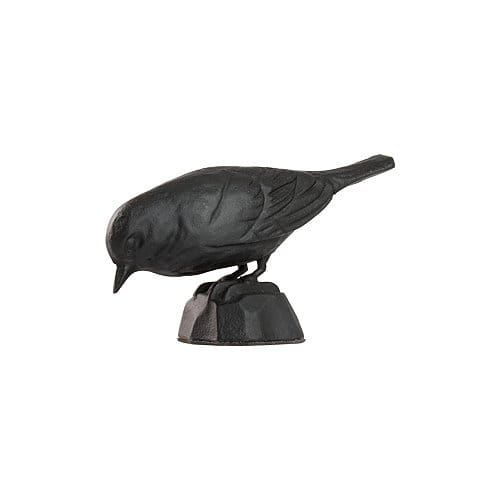 Sculptuur gietijzer Etende Mus