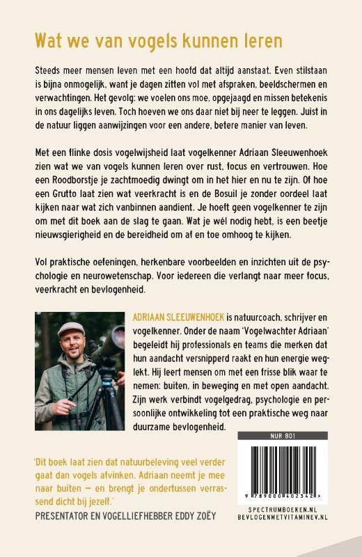 Adriaan Sleeuwenhoek; Bevlogen met vitamine V