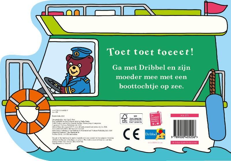 Eric Hill; Dribbel op de boot