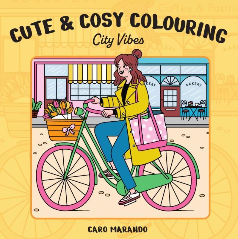 Caro Marando; Cute & Cosy colouring. City vibes