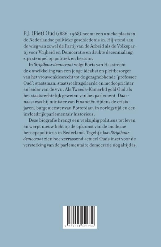 Boris van Haastrecht; Strijdbaar democraat