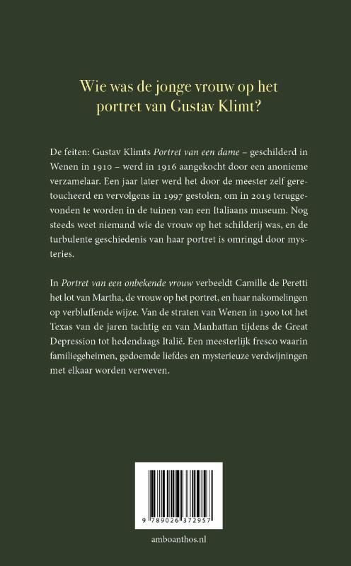 Camille de Peretti; Portret van een onbekende vrouw