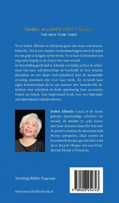 Isabel Allende; Storytelling