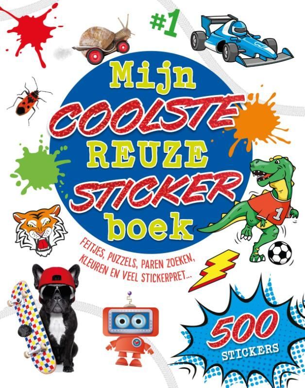 Reuzenstickerboeken; Mijn coolste reuzestickerboek