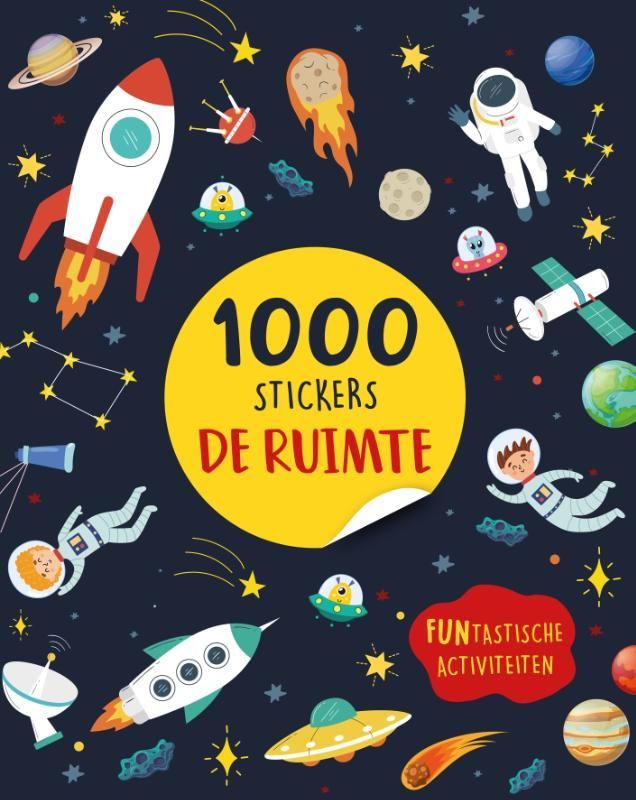 Claire Sipi; De ruimte - 1000 stickers