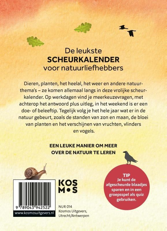 Roel Diepstraten; Natuurscheurkalender 2027