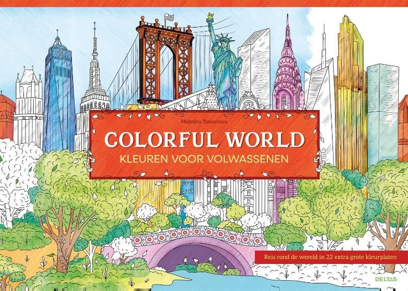 M. Tantareanu; Colorfol World - Kleuren voor volwassenen