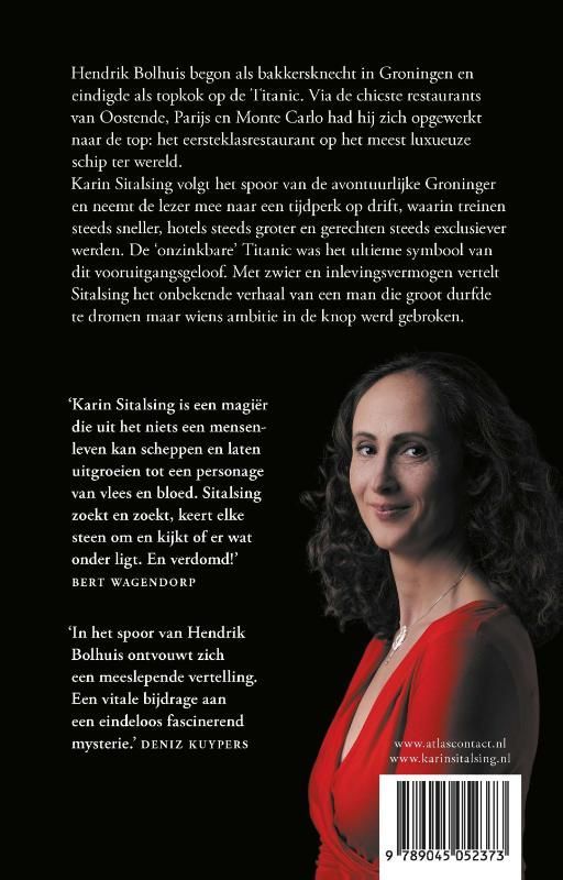 Karin Sitalsing; De kok van de Titanic