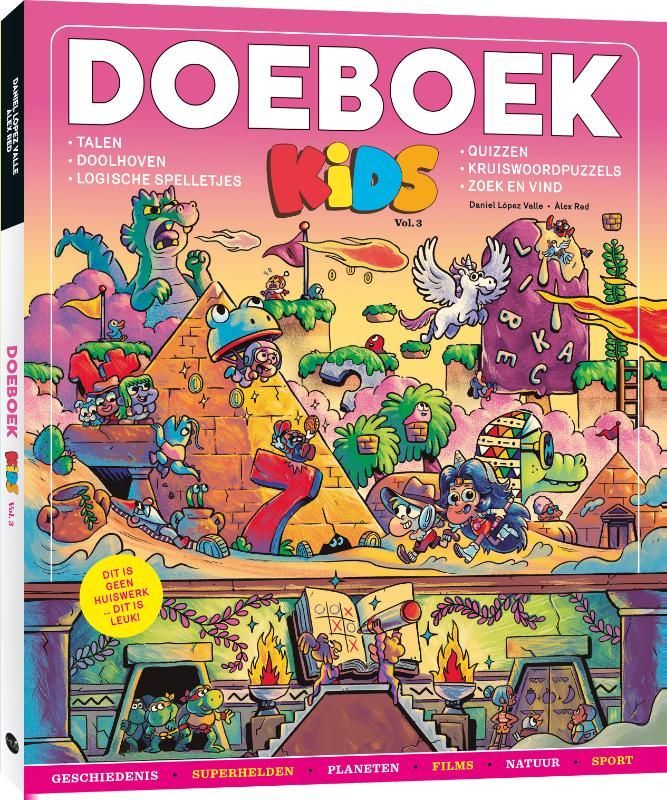 Daniel López Valle; Doeboek kids / vol. 3