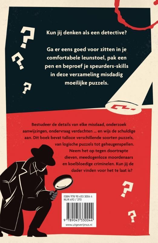 Gareth Moore; Mr. Brein Leunstoel detective puzzelboek