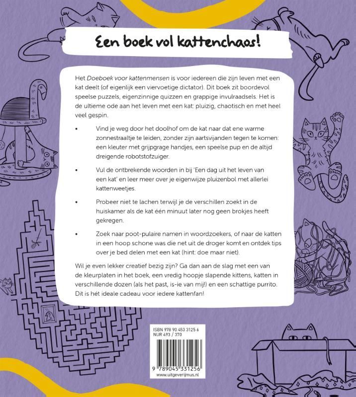Rachel Hastings; Doeboek voor kattenmensen