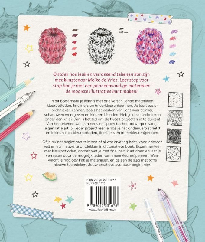 Meike de Vries; Creatieve tekenprojecten