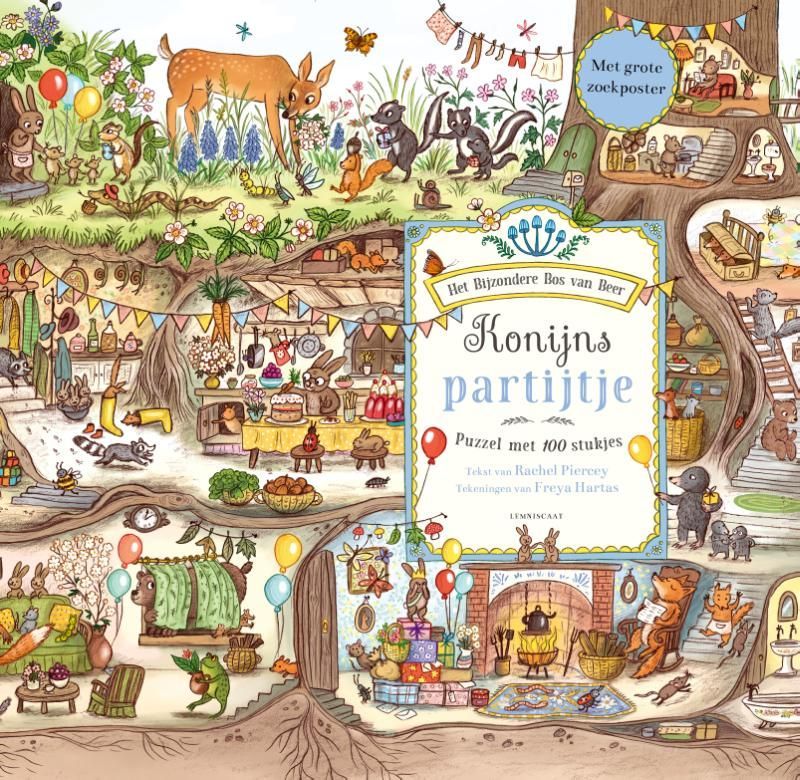 Rachel Piercey; Konijns partijtje puzzel