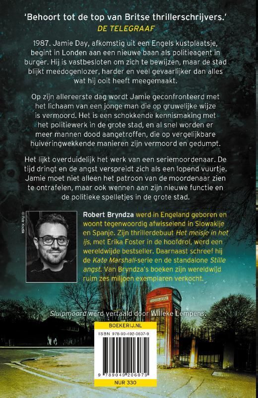Robert Bryndza; Sluipmoord