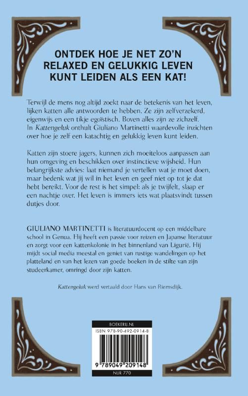 Giuliano Martinetti; Kattengeluk