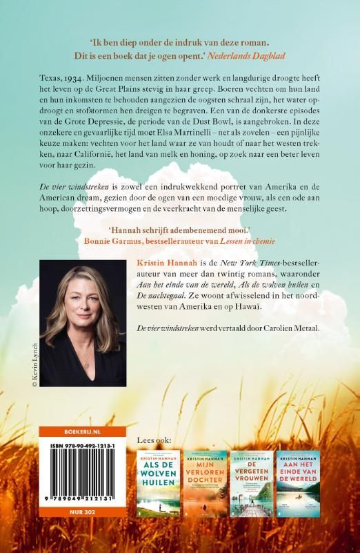 Kristin Hannah; De vier windstreken