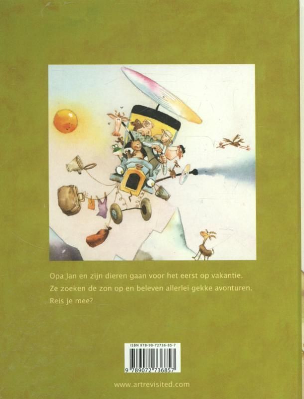 Marius van Dokkum ; Opa Jan gaat op vakantie