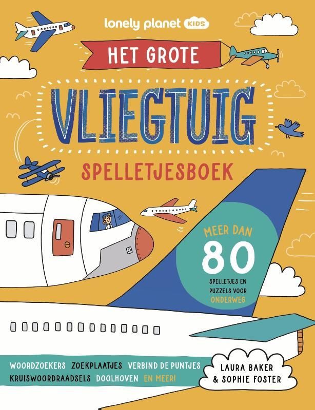 Laura Baker; Het grote vliegtuig spelletjesboek