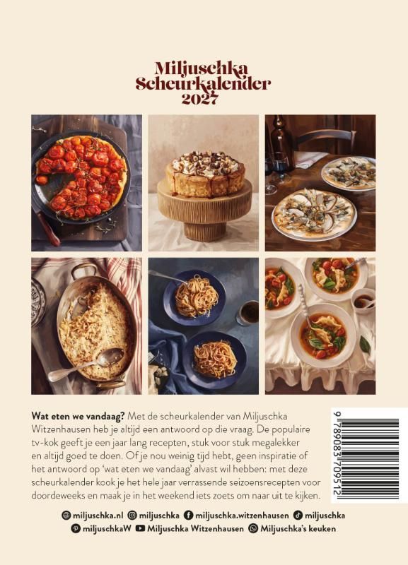 Miljuschka Witzenhausen; Miljuschka Scheurkalender 2027