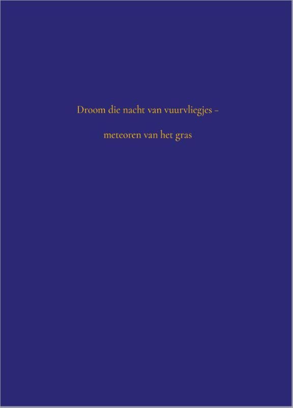 Robert Macfarlane; Vuurvliegjes
