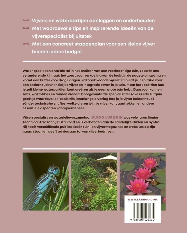Guido Lurquin; Zakboek voor de vijvertuin