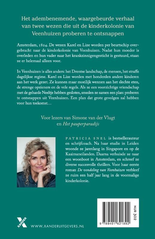 Patricia Snel; De vondeling van Veenhuizen