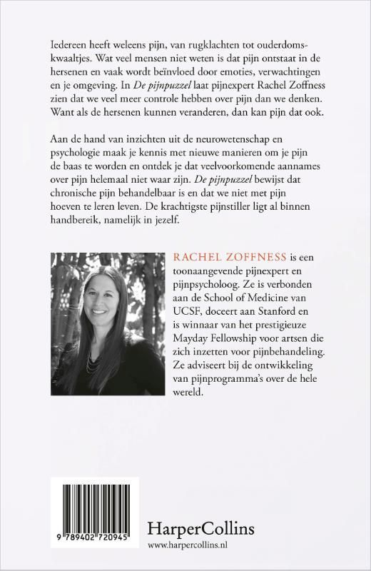 Rachel Zoffness; De pijnpuzzel