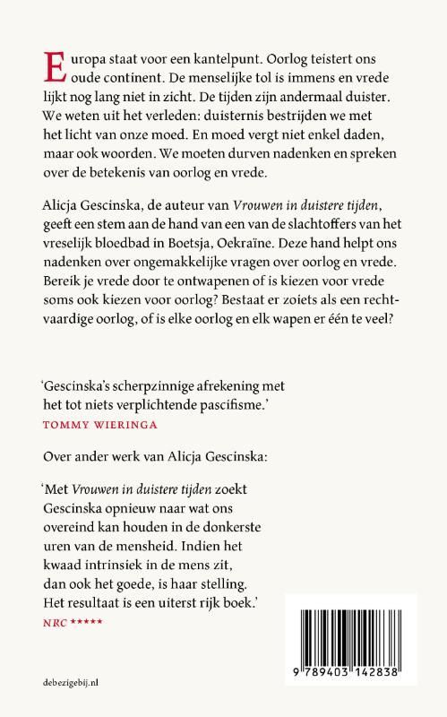 Alicja Gescinska; Hand van hoop