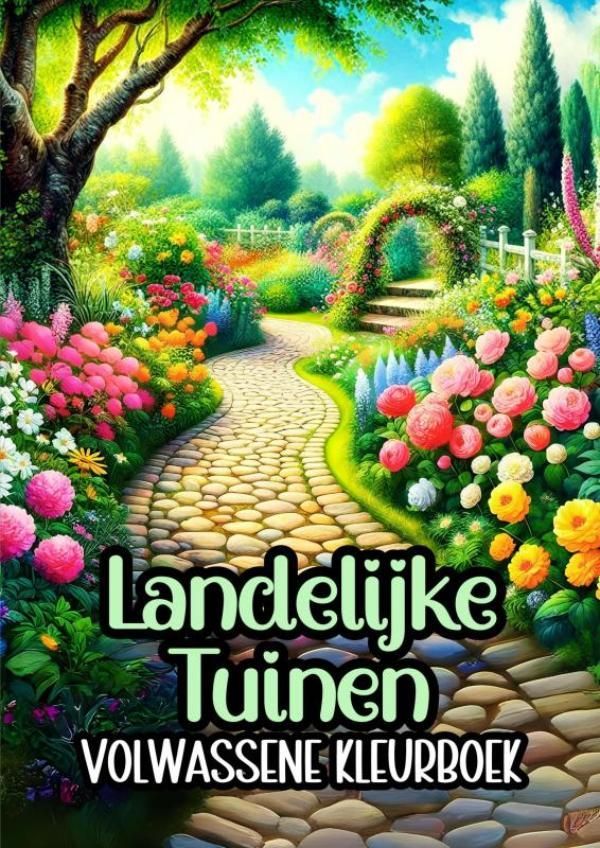 Kleurboek Shop; Volwassene Kleurboek - Landelijke Tuinen