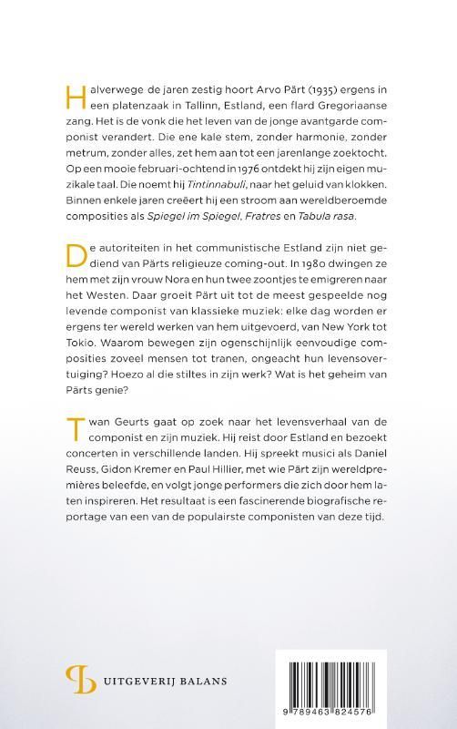 Twan Geurts; Componist van de stilte