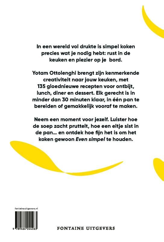 Yotam Ottolenghi; Even simpel