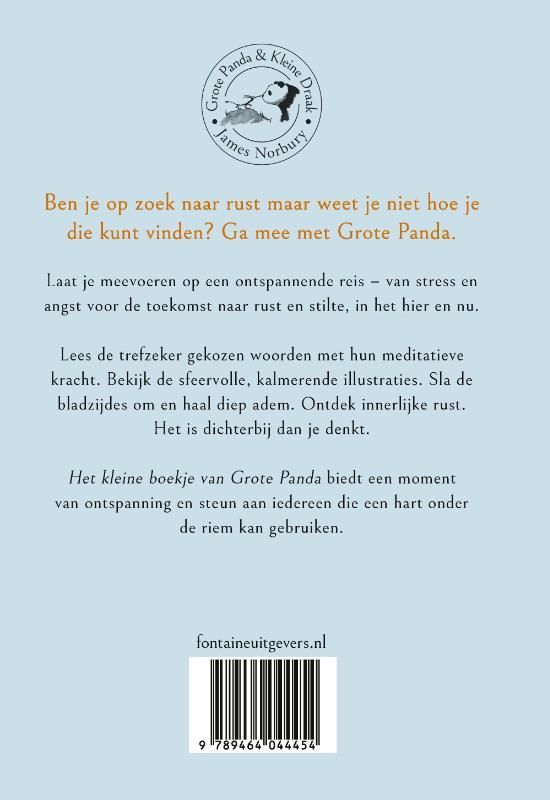 James Norbury; Het kleine boekje van Grote Panda - Rust