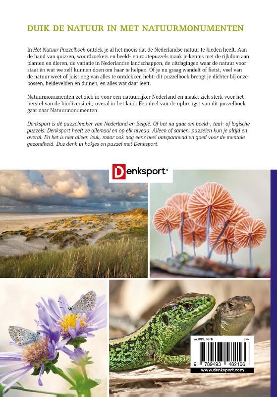 Denksport - Het Natuur Puzzelboek