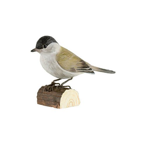 Zwartkop hout/ handgemaakt