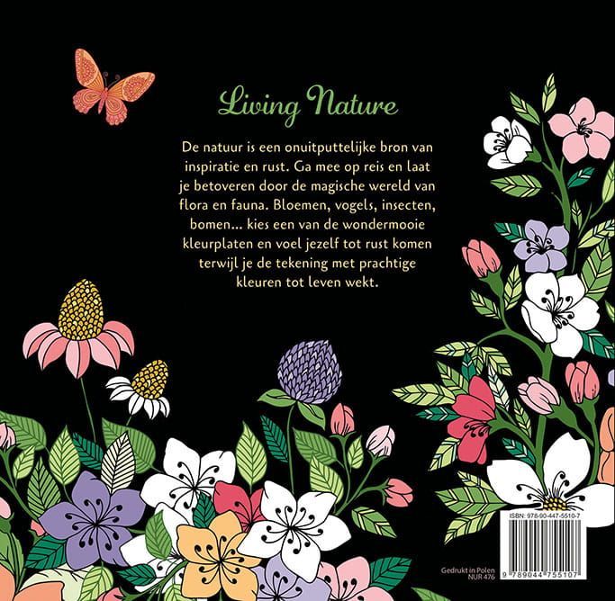 ZNU; Living Nature - kleuren voor volwassenen