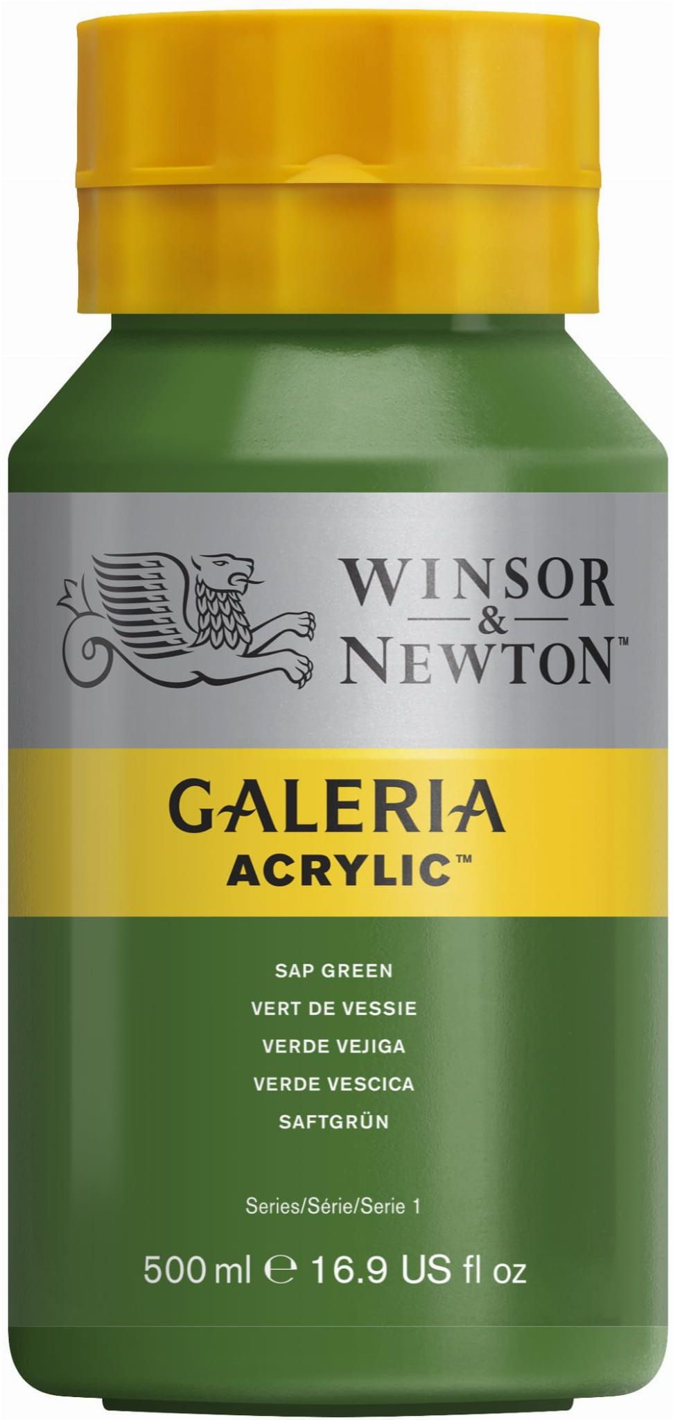 Winsor & Newton - Galeria Acrylic Sap Green (500ml)