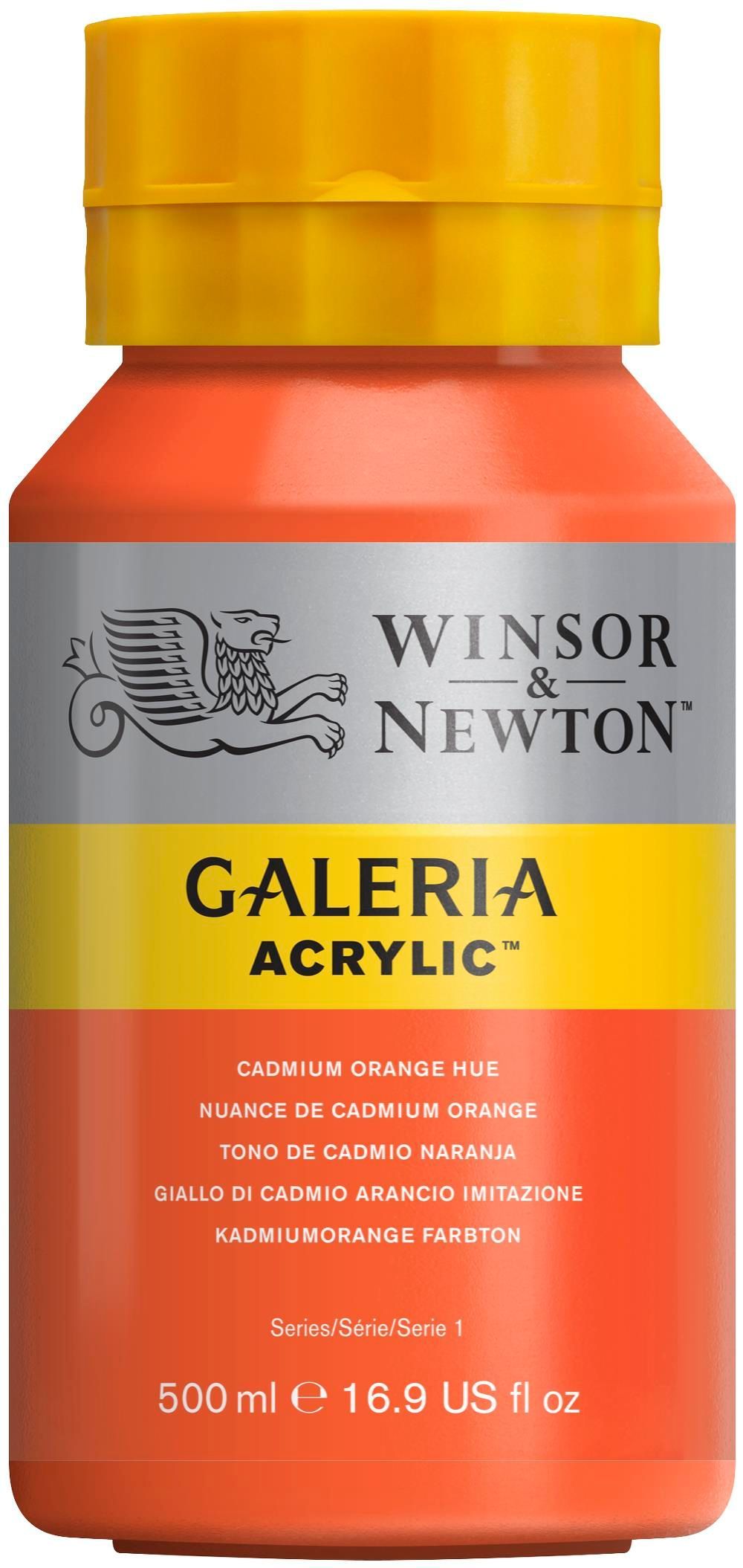 Winsor & Newton - Galeria Acrylic Cadmium Orange Hue (500ml)