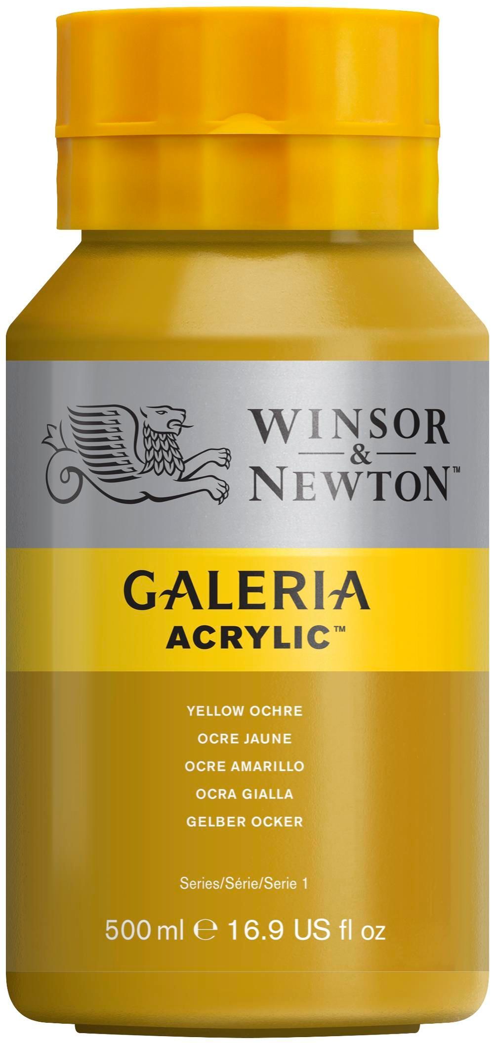 Winsor & Newton - Galeria Acrylic Yellow Ochre (500ml)