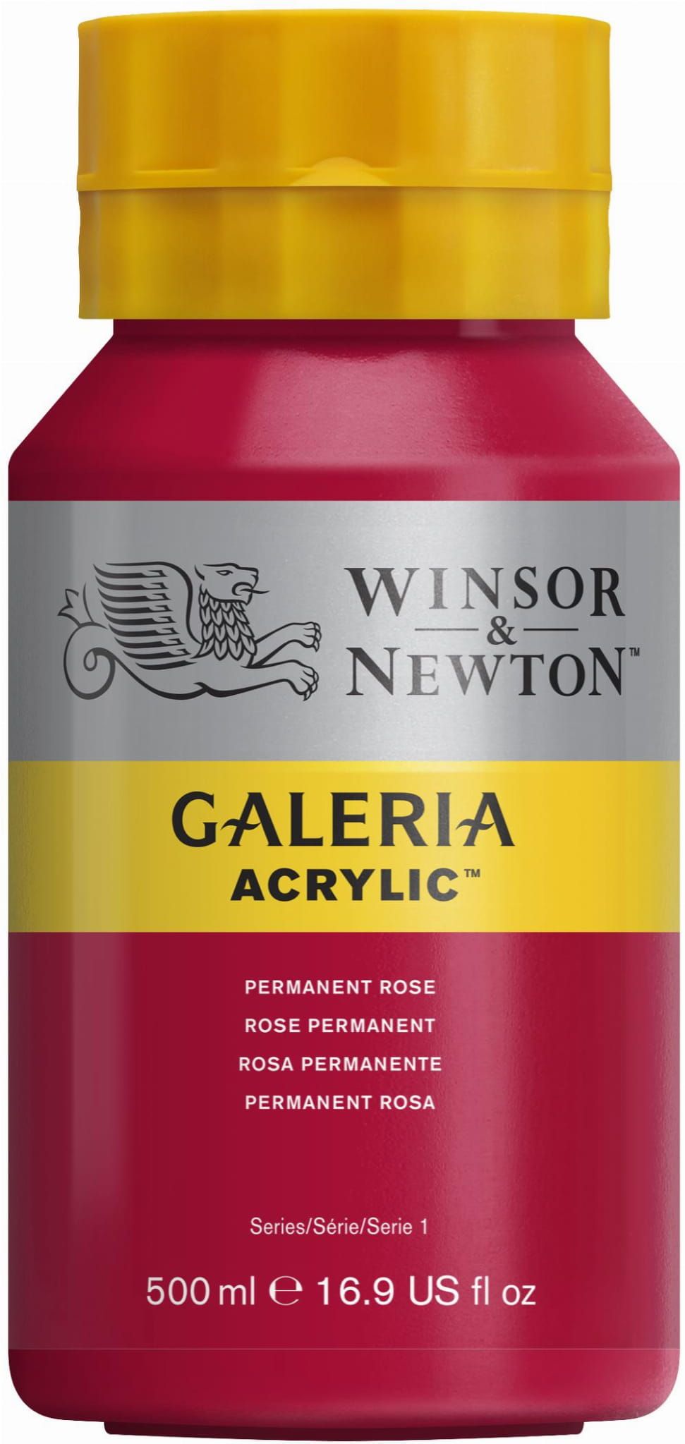 Winsor & Newton - Galeria Acrylic Permanent Rose (500ml)