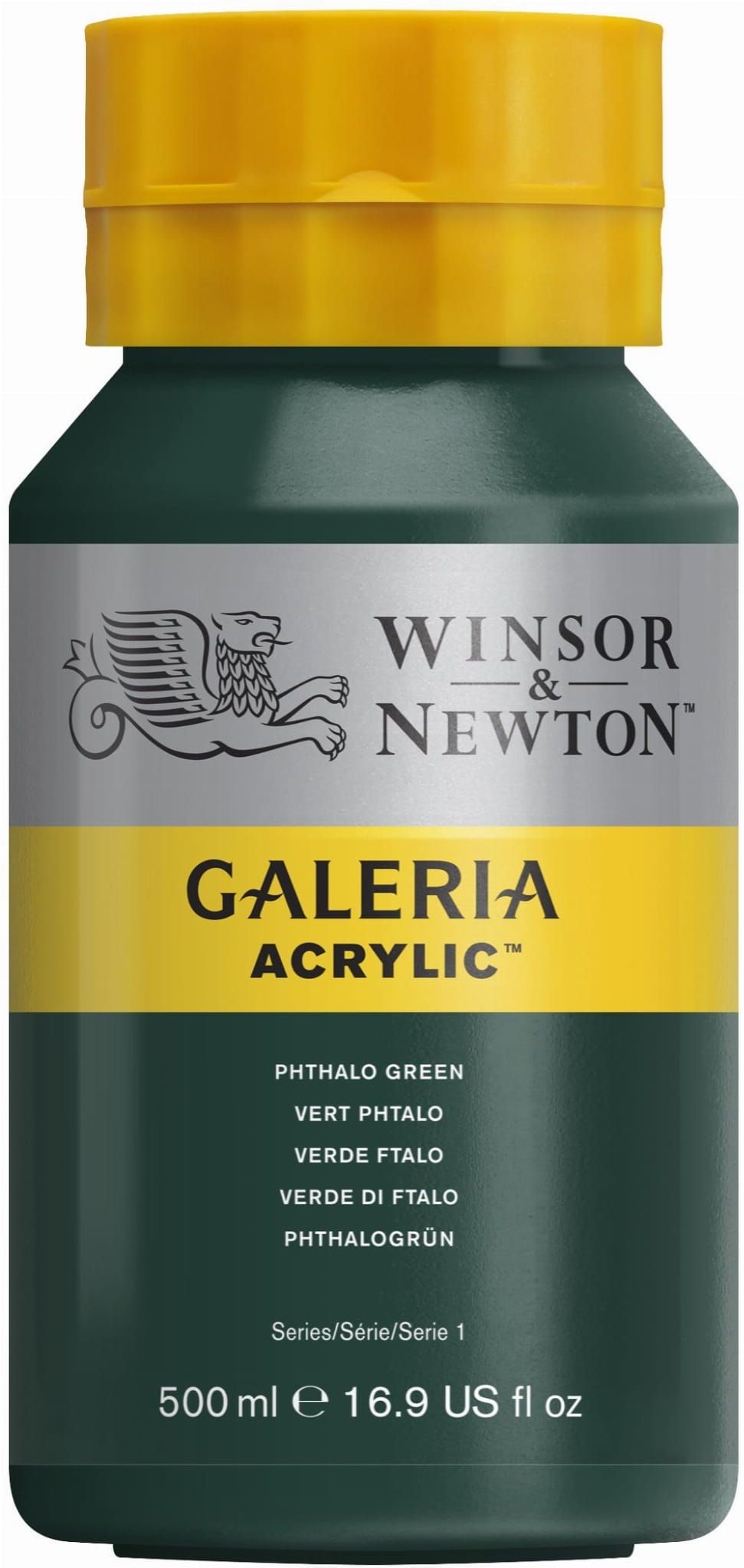 Winsor & Newton - Galeria Acrylic Phthalo Green (500ml)