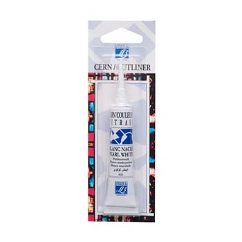 Outliner tube 20 ML  parelmoer wit