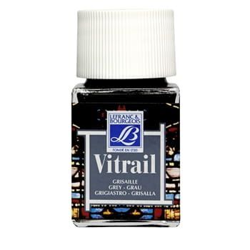 Fles Lefranc & Bourgeois Vitrail Grisaille grijze glasverf.