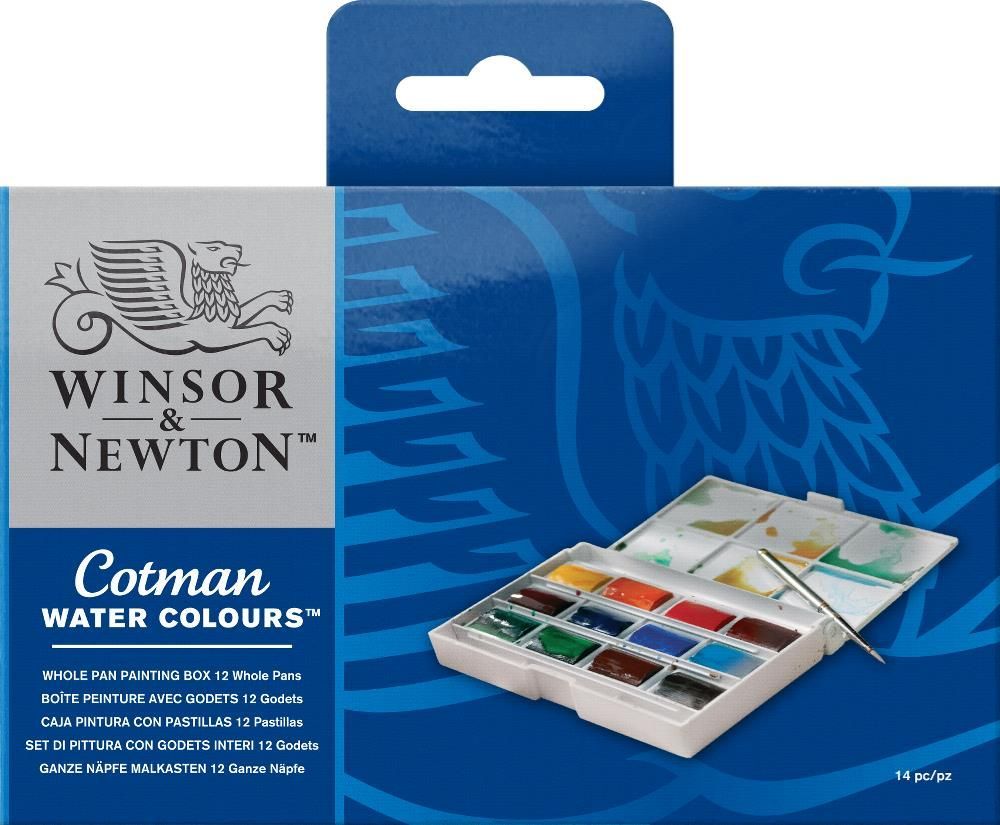 Winsor & Newton - Water Colours (14pc)
