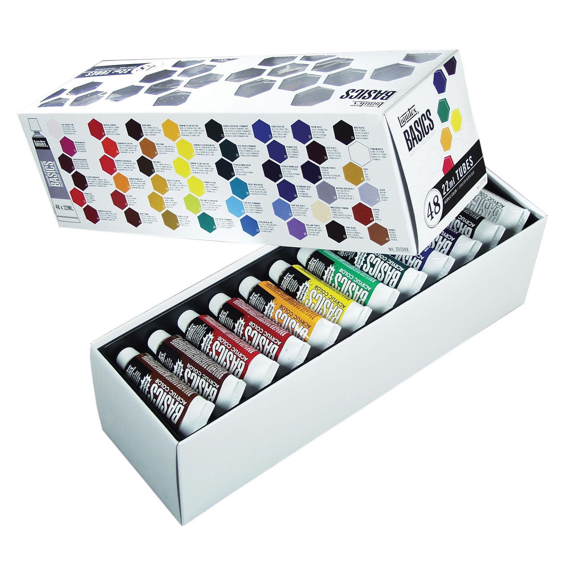 Liquitex - Basics (48 kleuren x 22 mL)