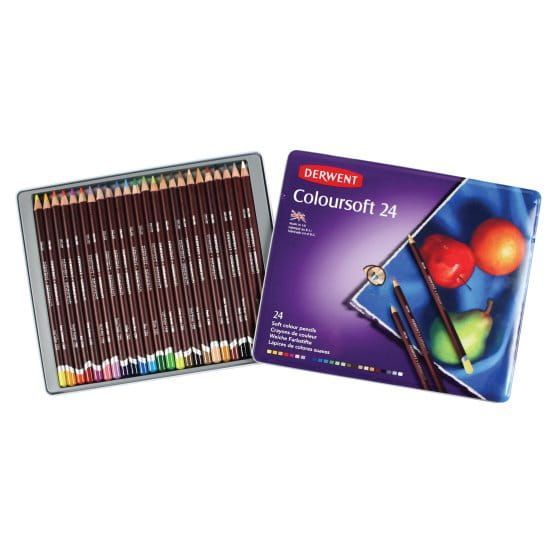 Derwent - Coloursoft Potloden (24 kleuren)