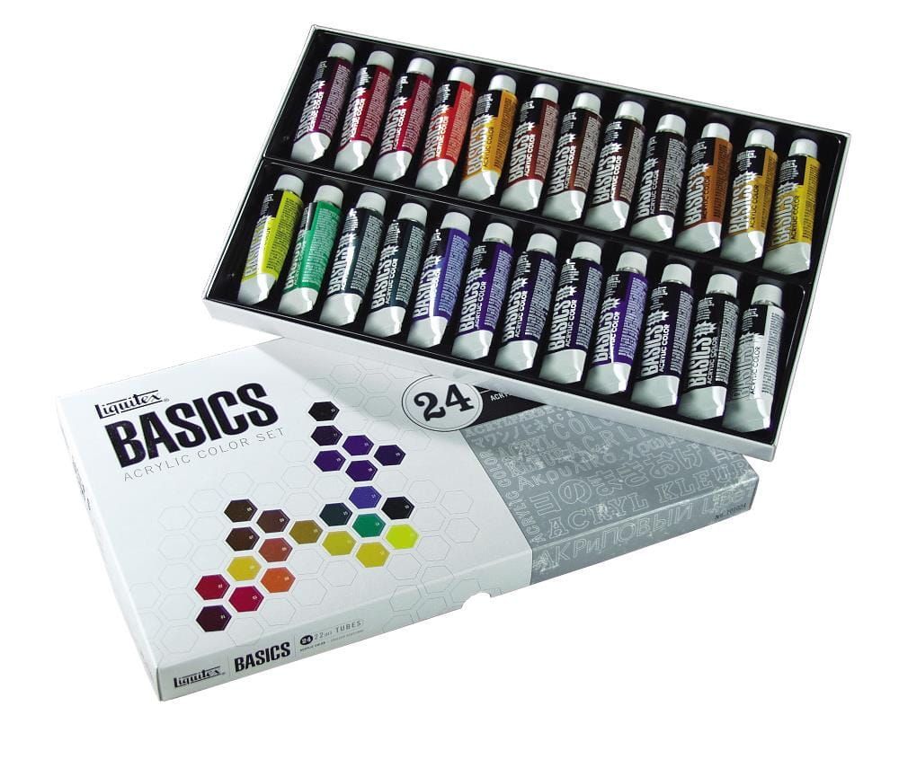 Liquitex - Basics (24 kleuren x 22 mL)