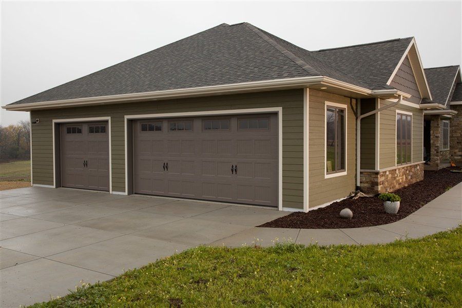 Model 60 in Bronze with 3 Pane Windows and Decorative Handles