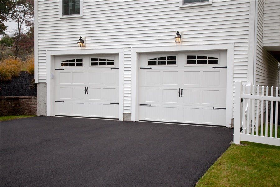 Model 60 in White with 6 Pane Windows and Decorative Hardware